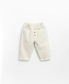 PANTALONE IN DENIM BEIGE PLAY UP - Angel Luxury