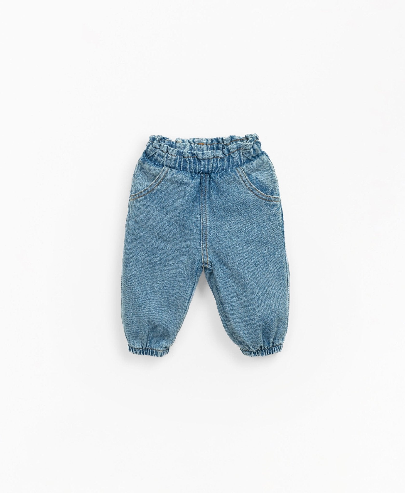 PANTALONE IN DENIM PLAY UP - Angel Luxury