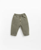 PANTALONE IN DENIM VERDE PLAY UP - Angel Luxury