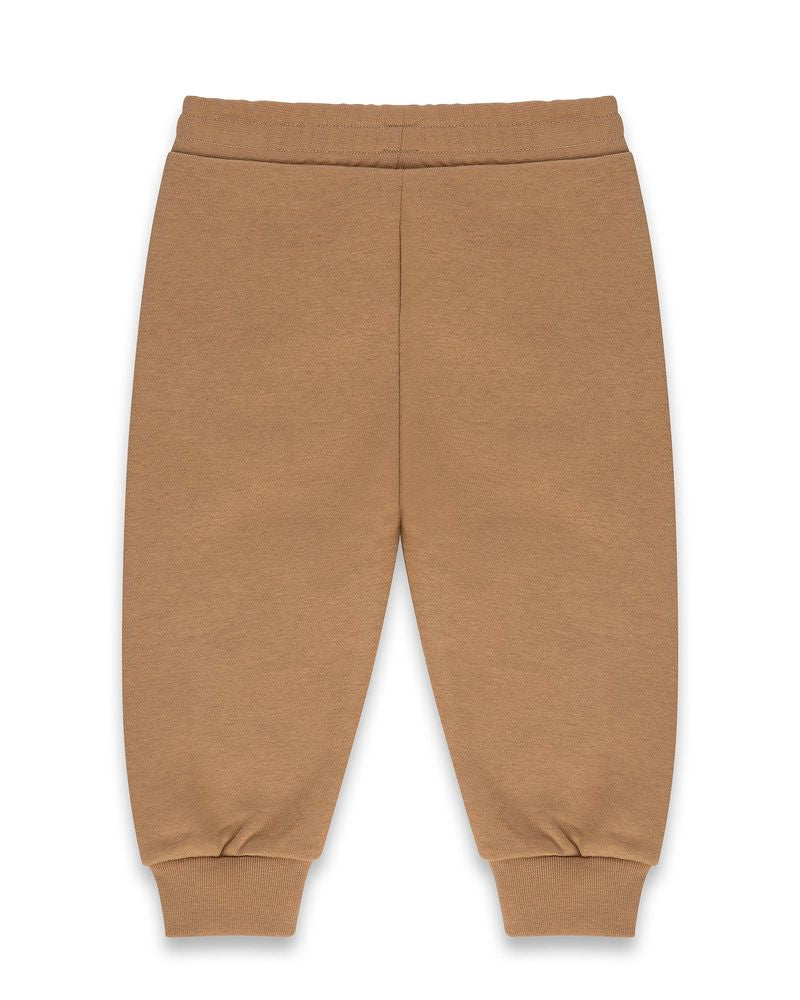 PANTALONE IN FELPA BEIGE ICEBERG - Angel Luxury