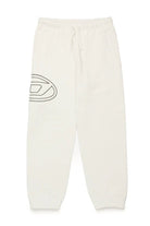 PANTALONE IN FELPA BIANCO DIESEL - Angel Luxury