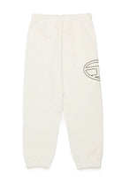 PANTALONE IN FELPA BIANCO DIESEL - Angel Luxury