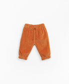 PANTALONE IN VELLUTO ARANCIONE PLAY UP - Angel Luxury