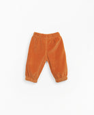 PANTALONE IN VELLUTO ARANCIONE PLAY UP - Angel Luxury