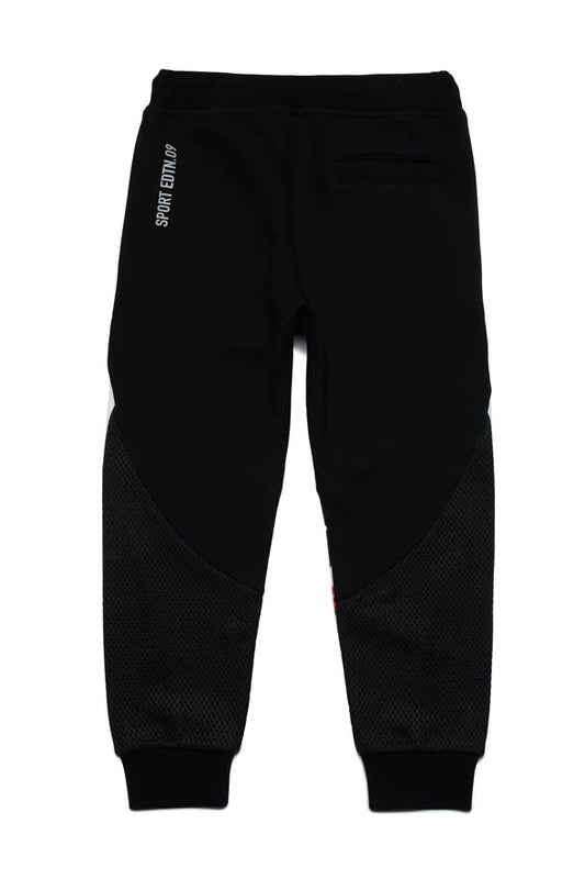 PANTALONE JOGGER MULTI - LAYER CON LOGO - Angel Luxury