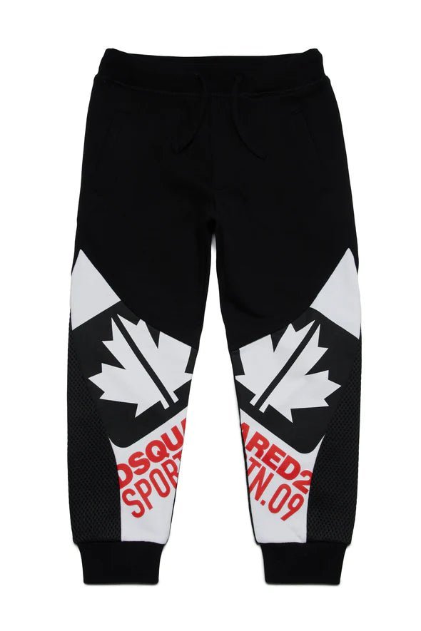 PANTALONE JOGGER MULTI - LAYER CON LOGO - Angel Luxury