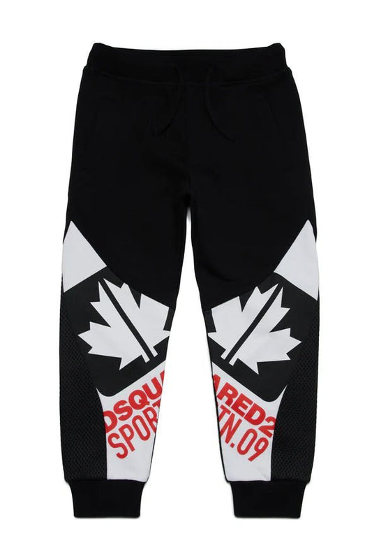 PANTALONE JOGGER MULTI - LAYER CON LOGO - Angel Luxury