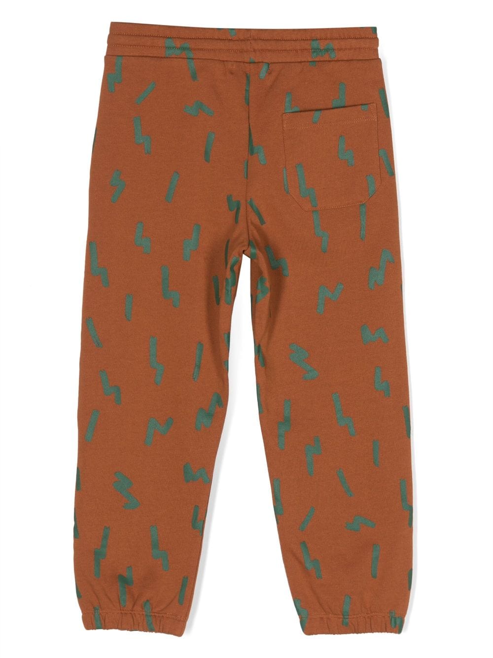 PANTALONE MARRONE CON FANTASIA STELLA MCCARTNEY - Angel Luxury