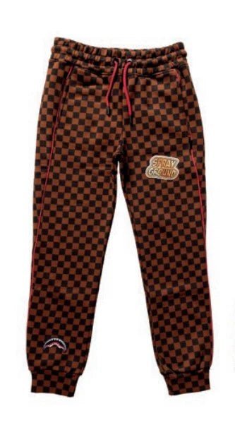 PANTALONE MARRONE SPRAYGROUND - Angel Luxury