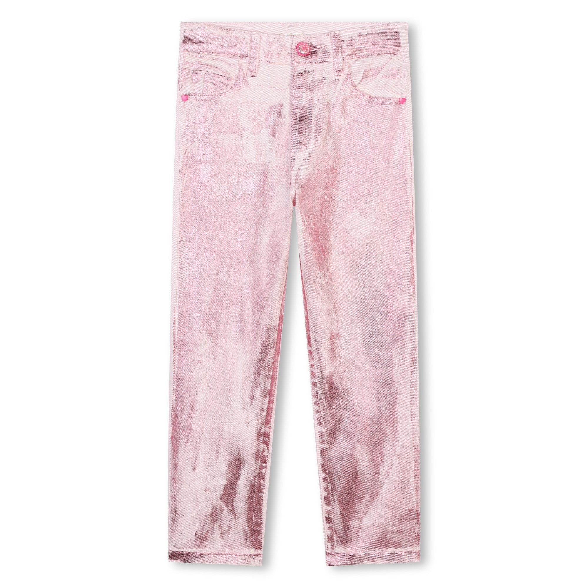 PANTALONE METALIZZATO BILLIEBLUSH - Angel Luxury