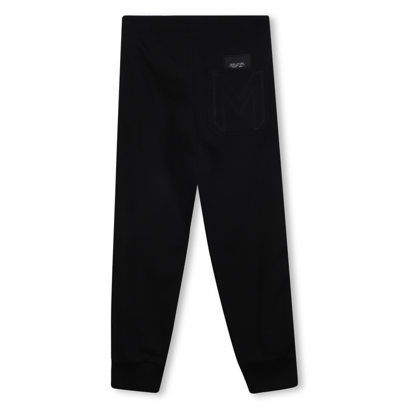 PANTALONE NERO CON BANDE LOGATE MARC JACOBS - Angel Luxury