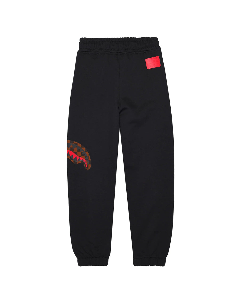 PANTALONE NERO CON LOGO ORO SPRAYGROUND - Angel Luxury