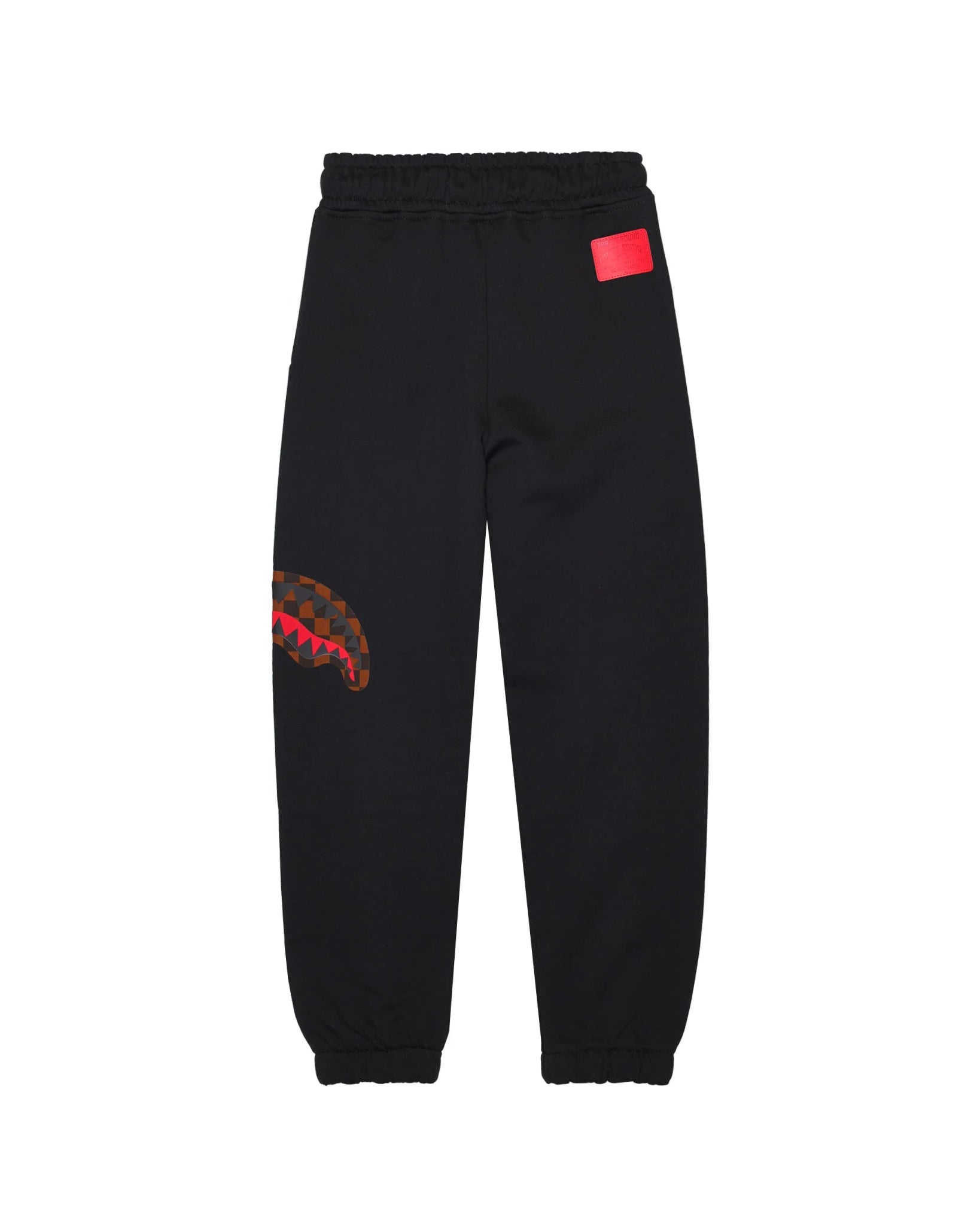 PANTALONE NERO CON LOGO ORO SPRAYGROUND - Angel Luxury