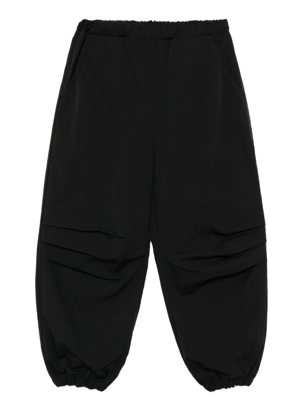 PANTALONE NERO CON LOGO SUL RETRO DOUUOD - Angel Luxury