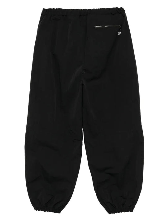 PANTALONE NERO CON LOGO SUL RETRO DOUUOD - Angel Luxury