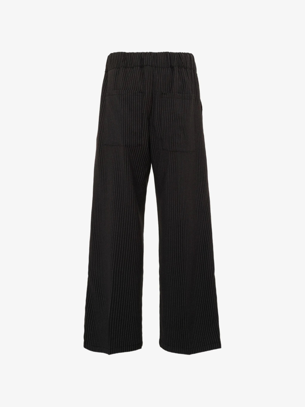 PANTALONE NERO GESSATO MSGM - Angel Luxury