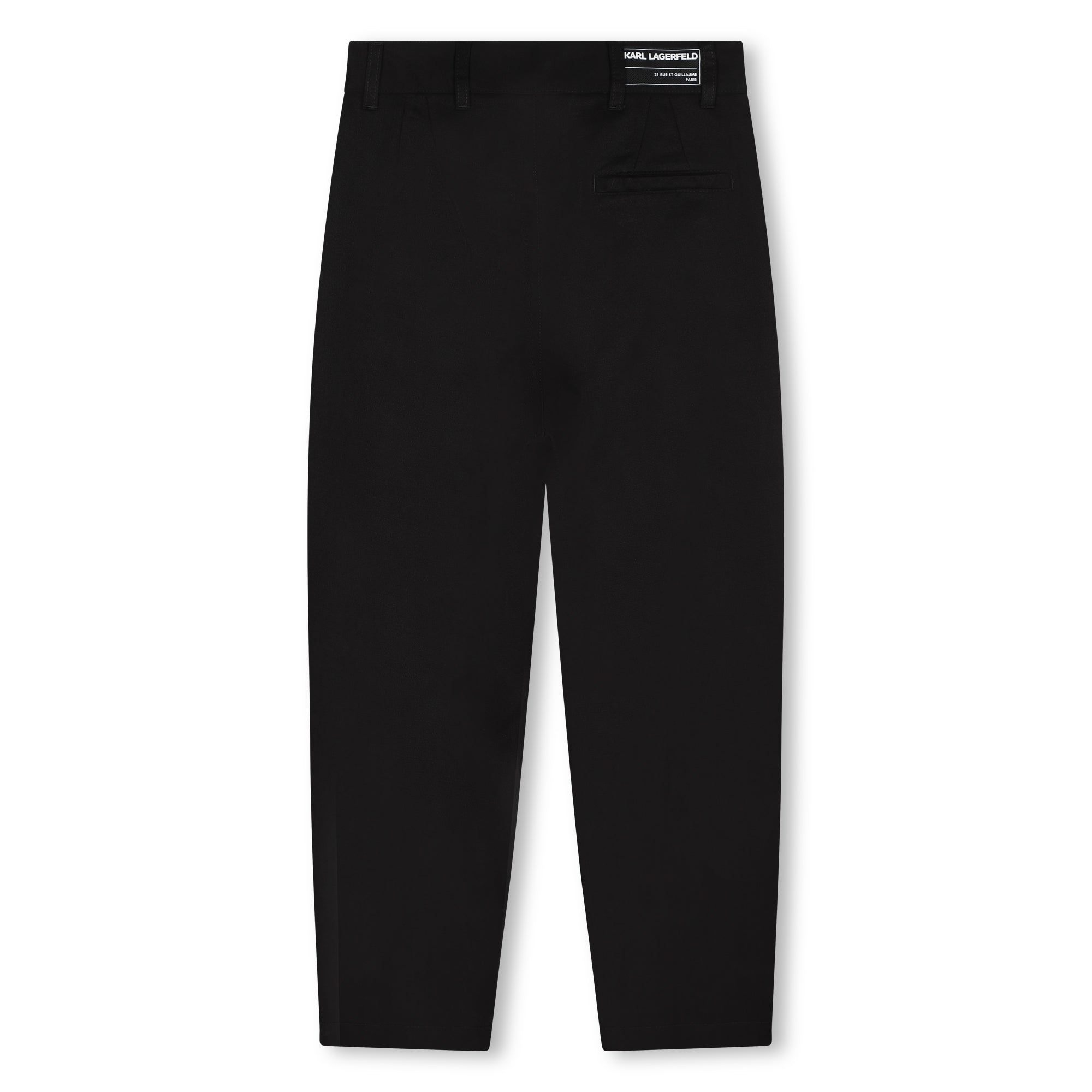 PANTALONE NERO KARL LAGERFELD - Angel Luxury