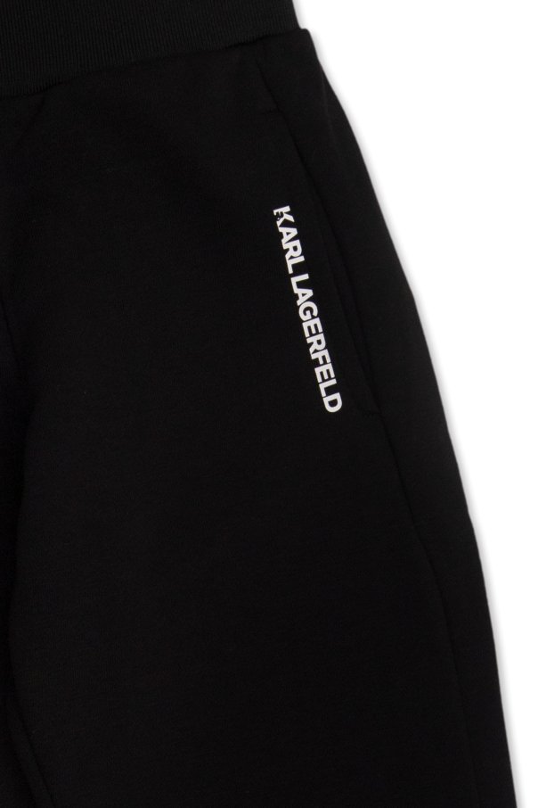 PANTALONE NERO KARL LAGERFELD - Angel Luxury