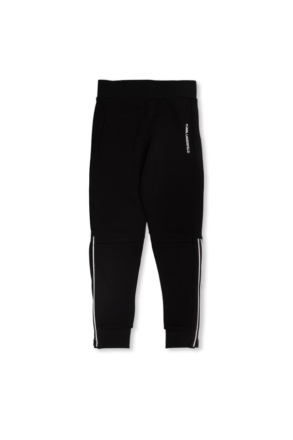 PANTALONE NERO KARL LAGERFELD - Angel Luxury