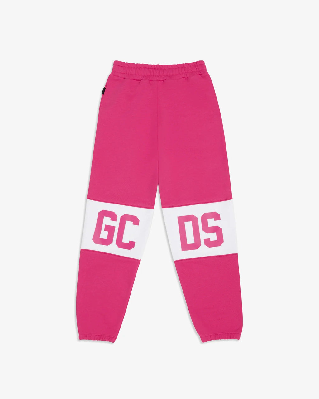 PANTALONE ROSA/BIANCO CON LOGO GCDS - Angel Luxury