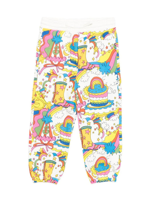 PANTALONE SPORTIVO CON FANTASIA STELLA MCCARTNEY - Angel Luxury
