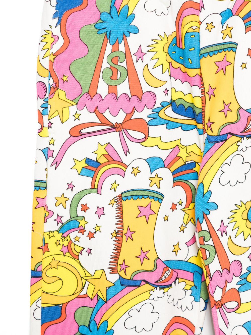 PANTALONE SPORTIVO CON FANTASIA STELLA MCCARTNEY - Angel Luxury