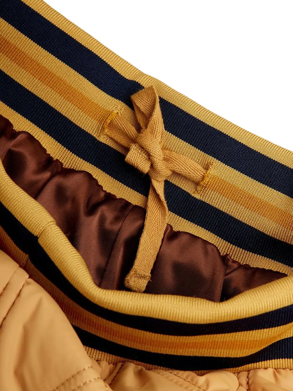 PANTALONE TRAPUNTATO BEIGE MINI RODINI - Angel Luxury