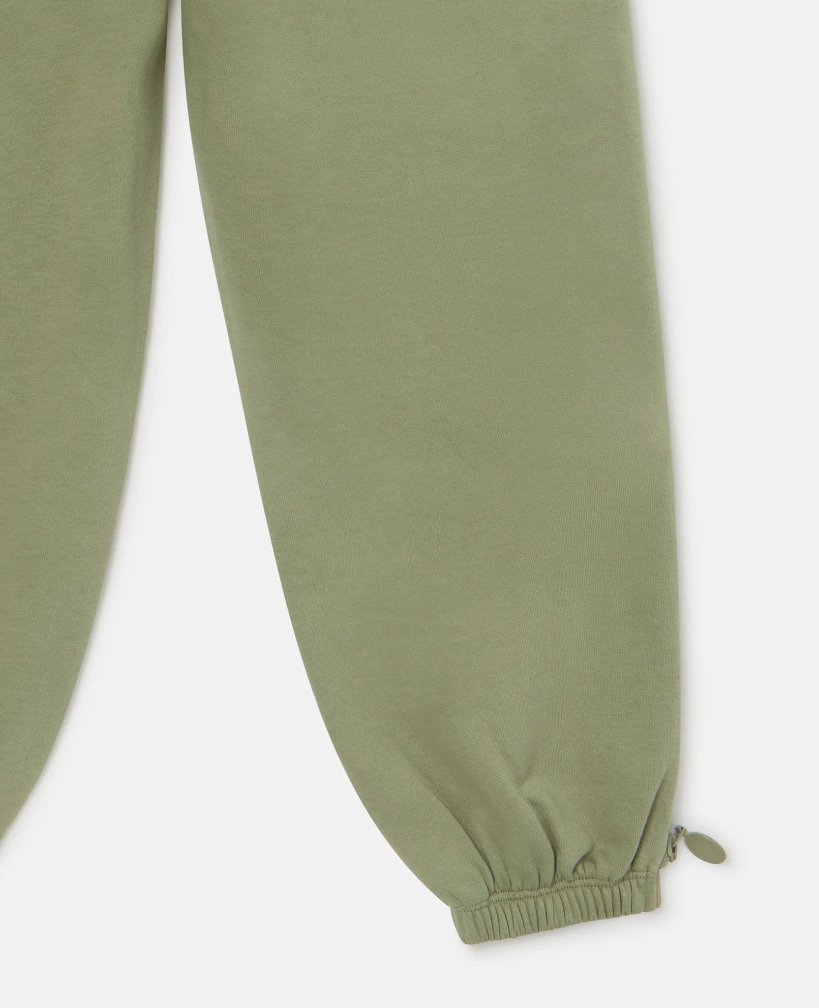 PANTALONE VERDE CON LOGO IN GOMMA STELLA MCCARTNEY - Angel Luxury