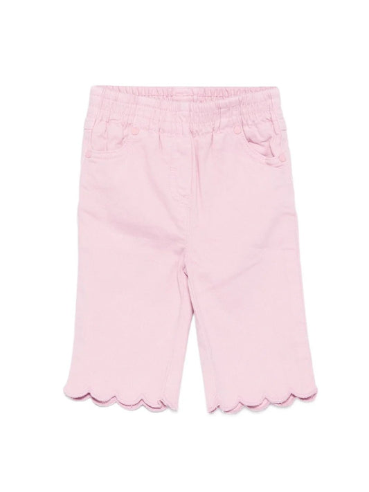 PANTALONI ROSA CON ORLO SMERALDO STELLA MCCARTNEY - Angel Luxury
