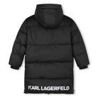 PIUMINO LUNGO NERO KARL LAGERFELD - Angel Luxury