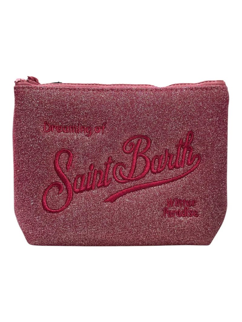 POCHETTE FUCSIA BRILLANTINATA MC2 SAINT BARTH - Angel Luxury
