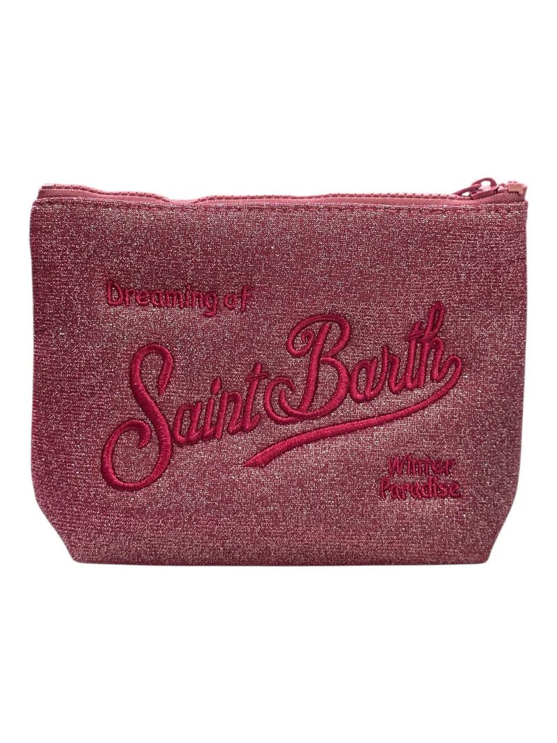POCHETTE FUCSIA BRILLANTINATA MC2 SAINT BARTH - Angel Luxury