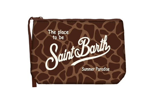 POCHETTE GIRAFFE CON LOGO MC2 SAINT BARTH - Angel Luxury