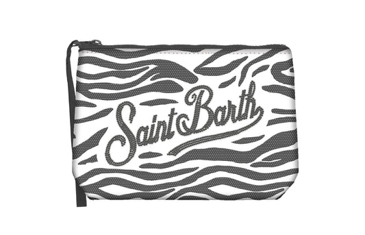 POCHETTE MC2 SAINT BARTH BIANCA CON STRASS - Angel Luxury