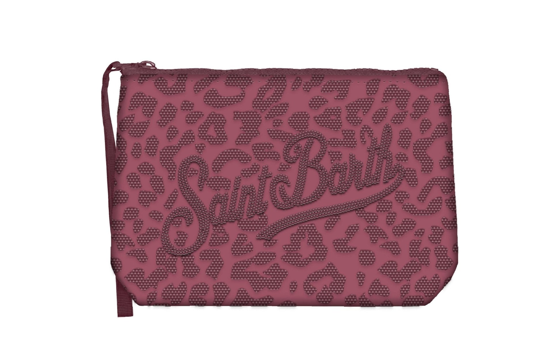 POCHETTE MC2 SAINT BARTH BORDEAUX CON STRASS - Angel Luxury