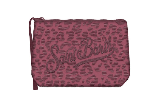 POCHETTE MC2 SAINT BARTH BORDEAUX CON STRASS - Angel Luxury