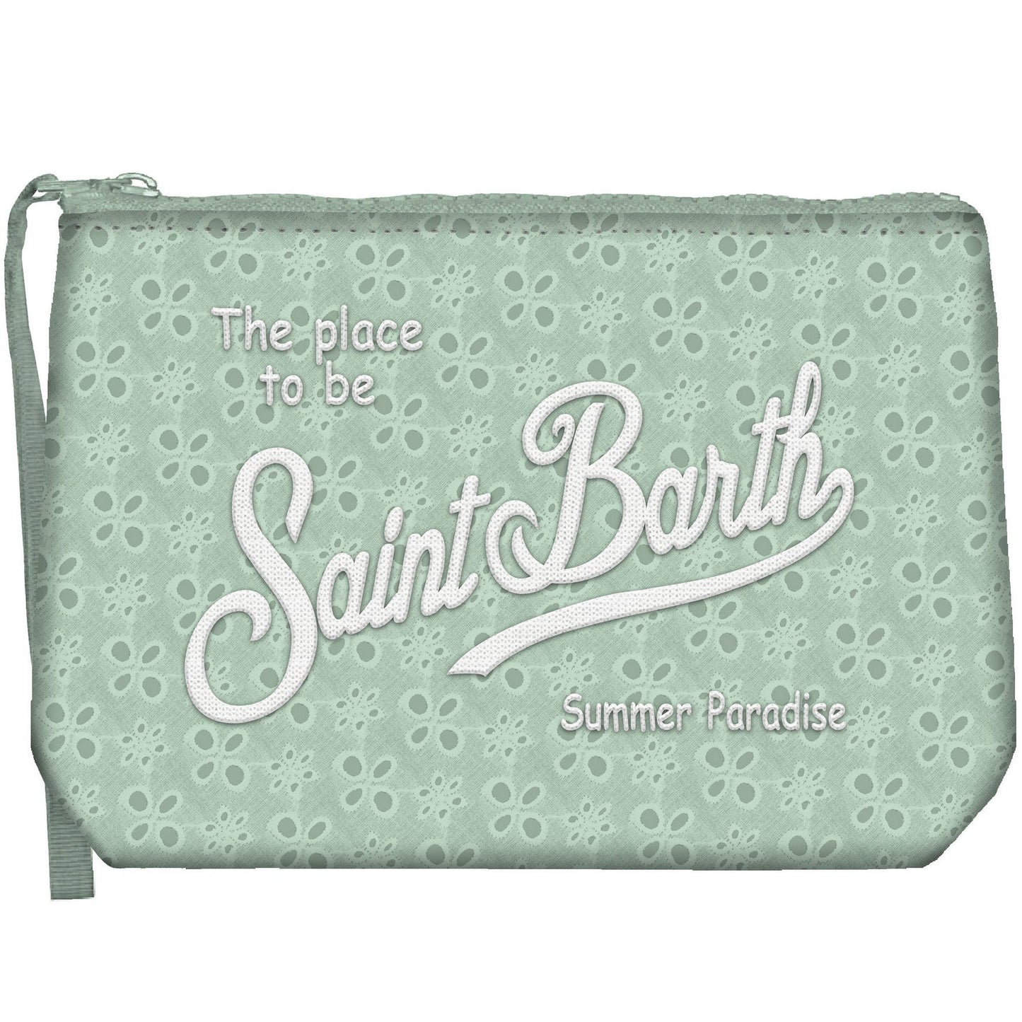 POCHETTE SANGALLO VERDE MC2 SAINT BARTH - Angel Luxury