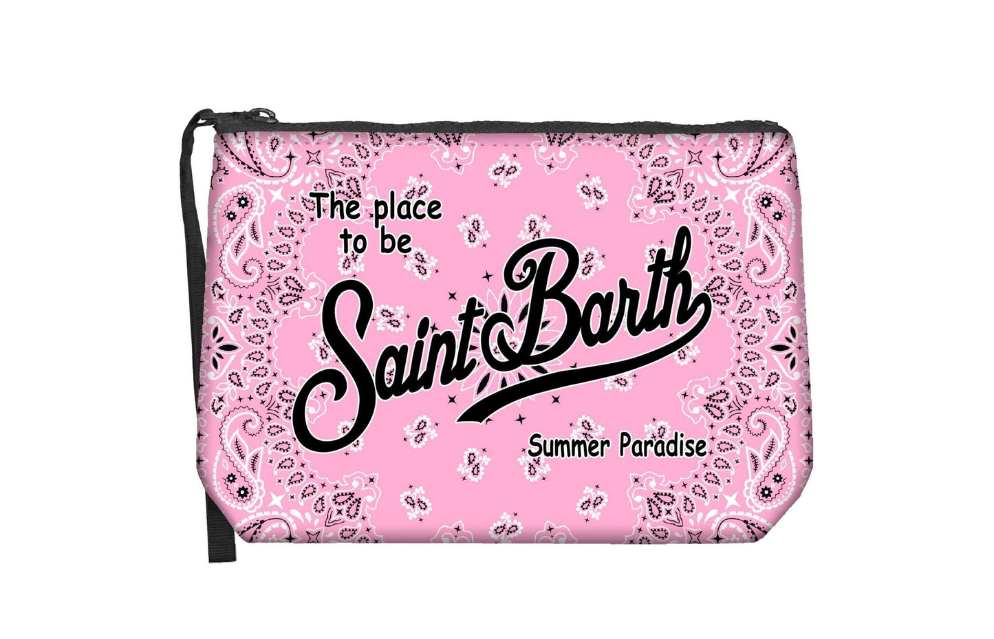 POCHTTE EFFETTO BANDANA ROSA MC2 SAINT BARTH - Angel Luxury