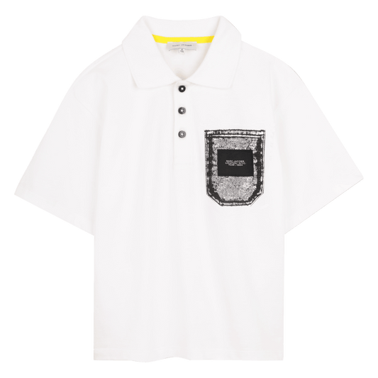 POLO BIANCA CON LOGO MARC JACOBS - Angel Luxury