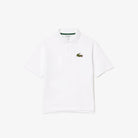 POLO BIANCA LOGO LACOSTE - Angel Luxury