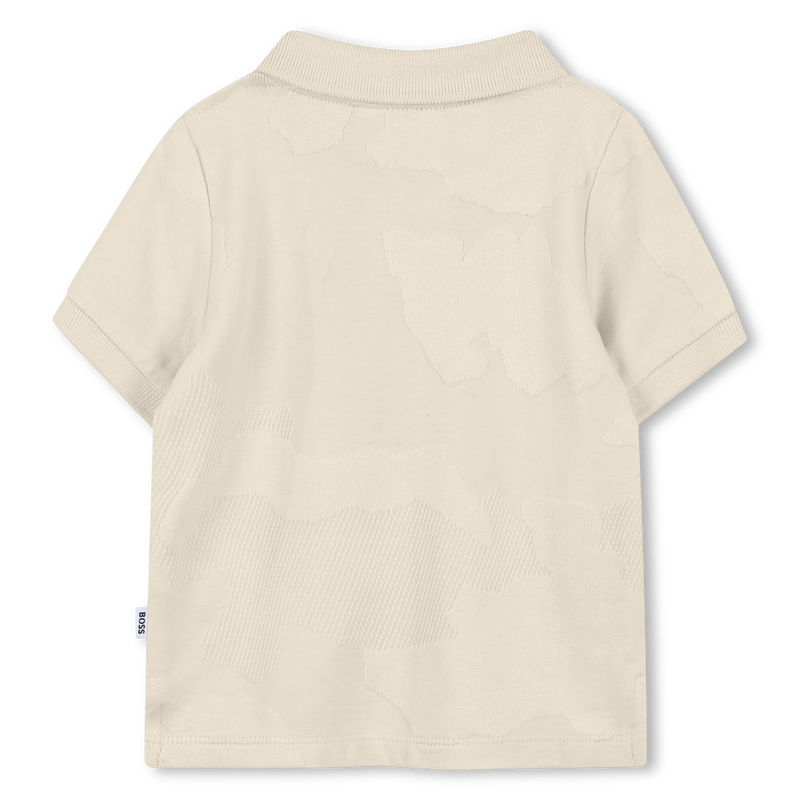 POLO CON FANTASIA SABBIA BOSS - Angel Luxury