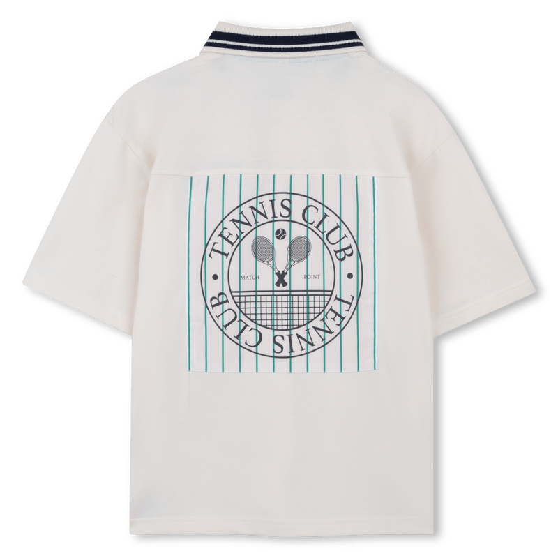 POLO CON FANTASIA TENNIS KIDS AROUND - Angel Luxury