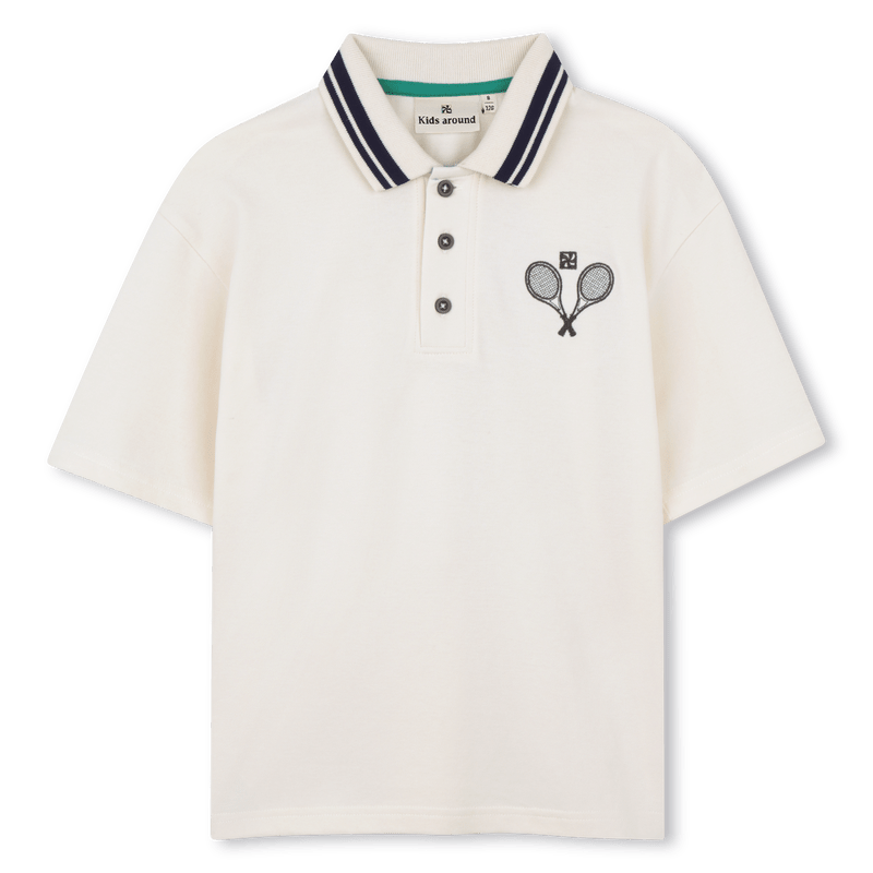 POLO CON FANTASIA TENNIS KIDS AROUND - Angel Luxury