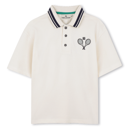 POLO CON FANTASIA TENNIS KIDS AROUND - Angel Luxury