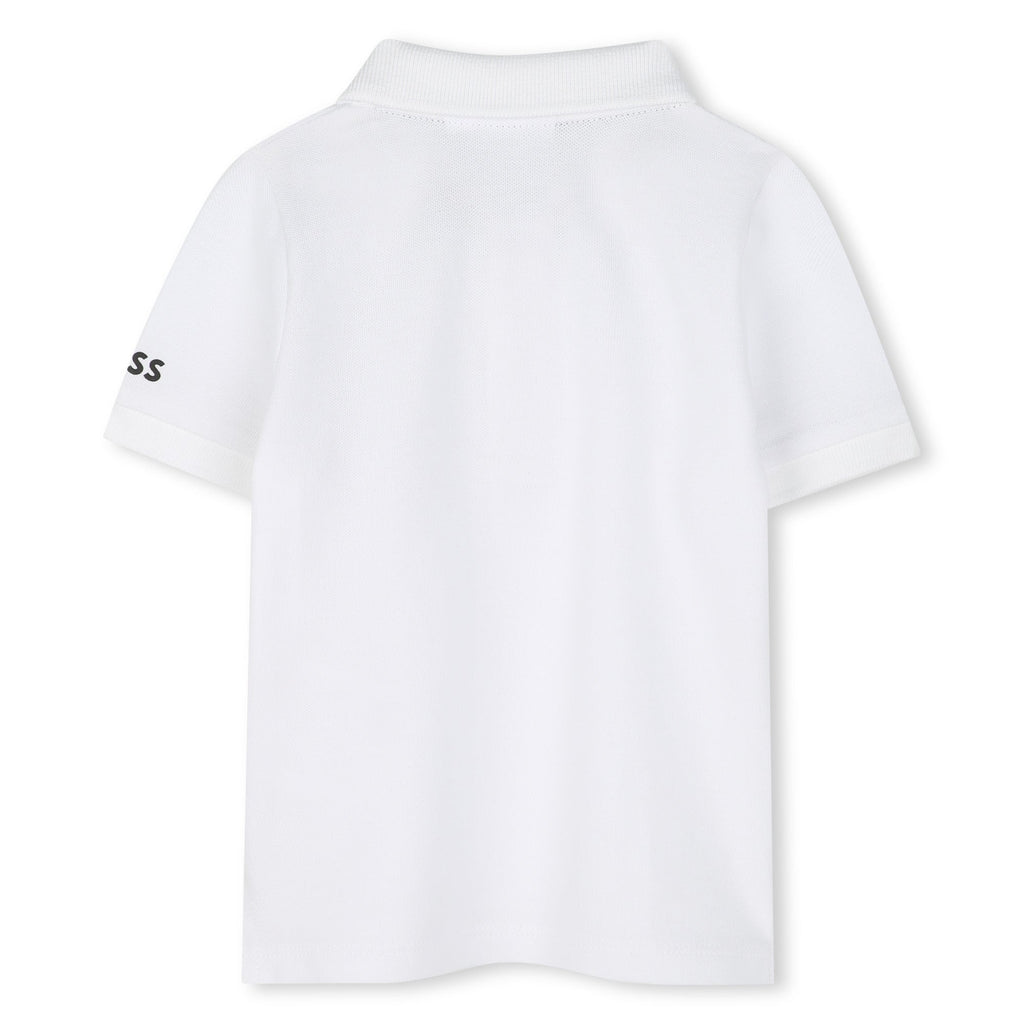 POLO CON LOGO A RIGHE HUGO BOSS - Angel Luxury