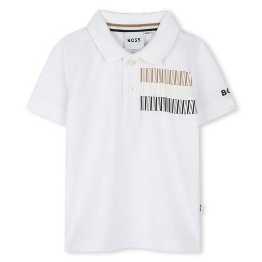 POLO CON LOGO A RIGHE HUGO BOSS - Angel Luxury