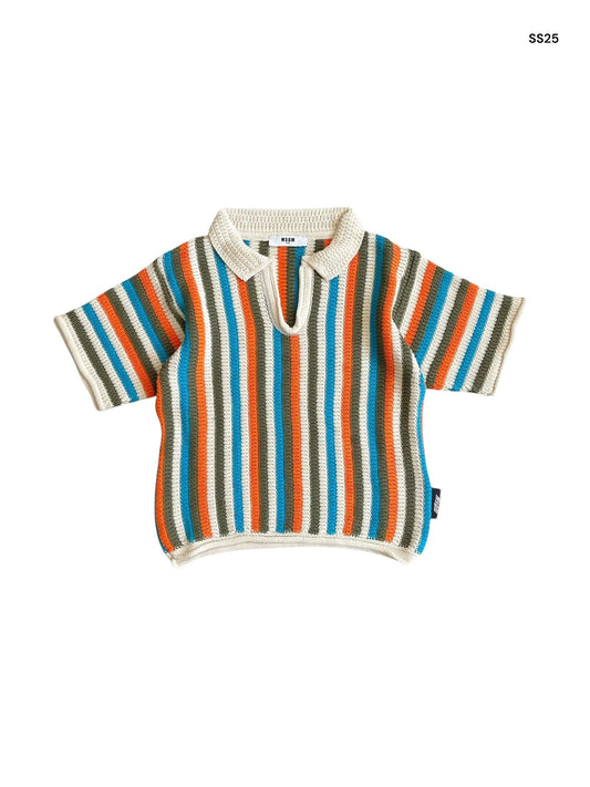 POLO MULTICOLORE MSGM - Angel Luxury