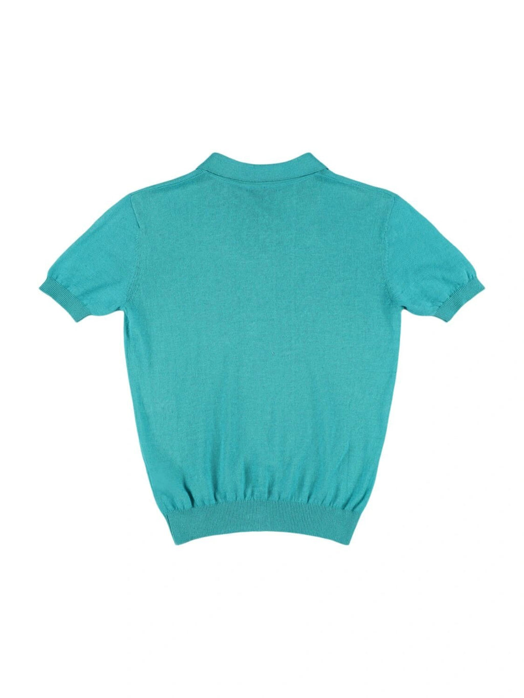 POLO VERDE ACQUA MSGM - Angel Luxury