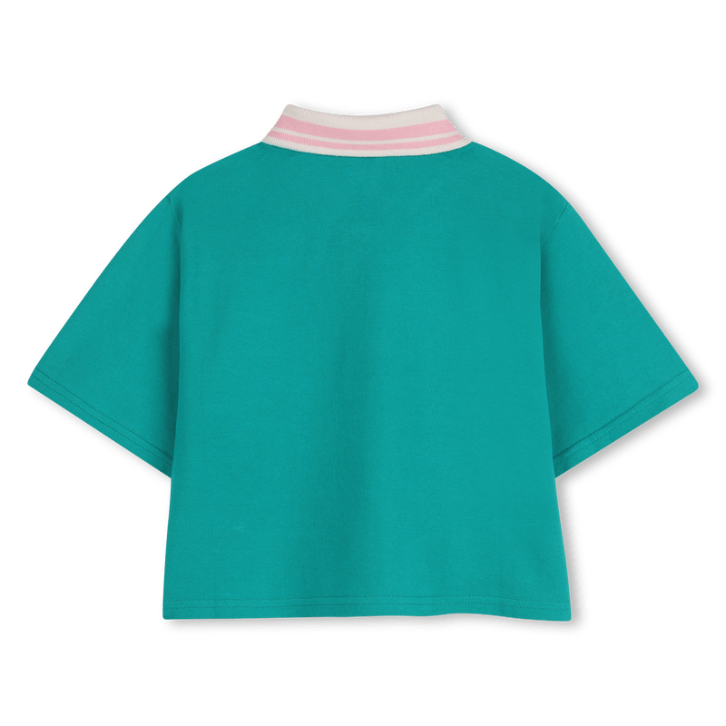 POLO VERDE OLIVA KIDS AROUND - Angel Luxury