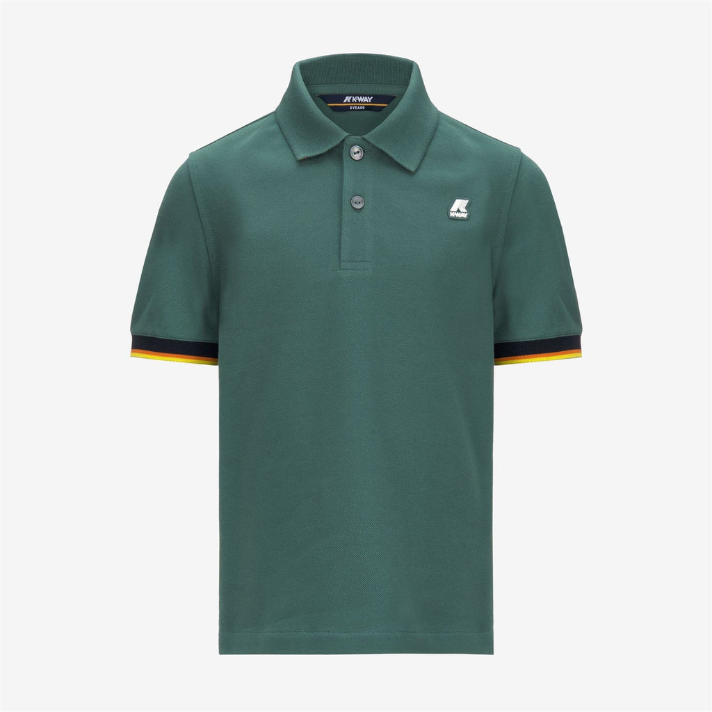 POLO VERDE PETROLIO K - WAY - Angel Luxury